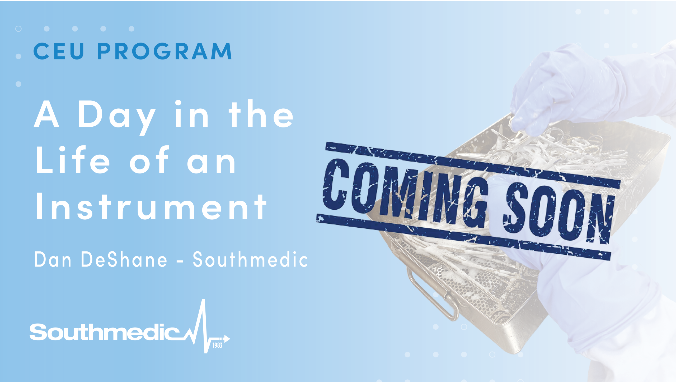 A Day in the Life of an Instrument