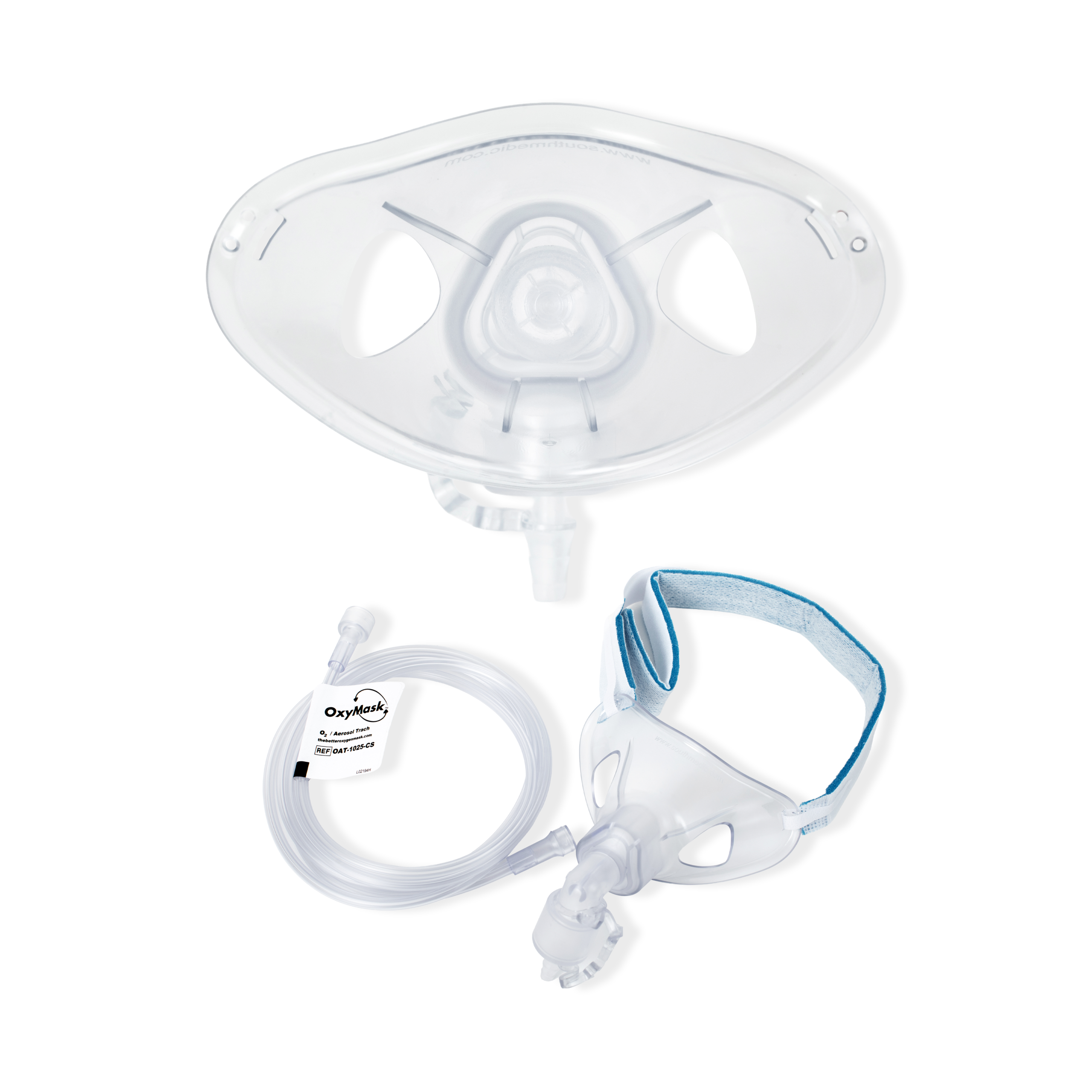 Product shot of OxyTrach™ mask